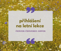  letní jednorázovky + TERMÍNY NA ZÁŘÍ!!!